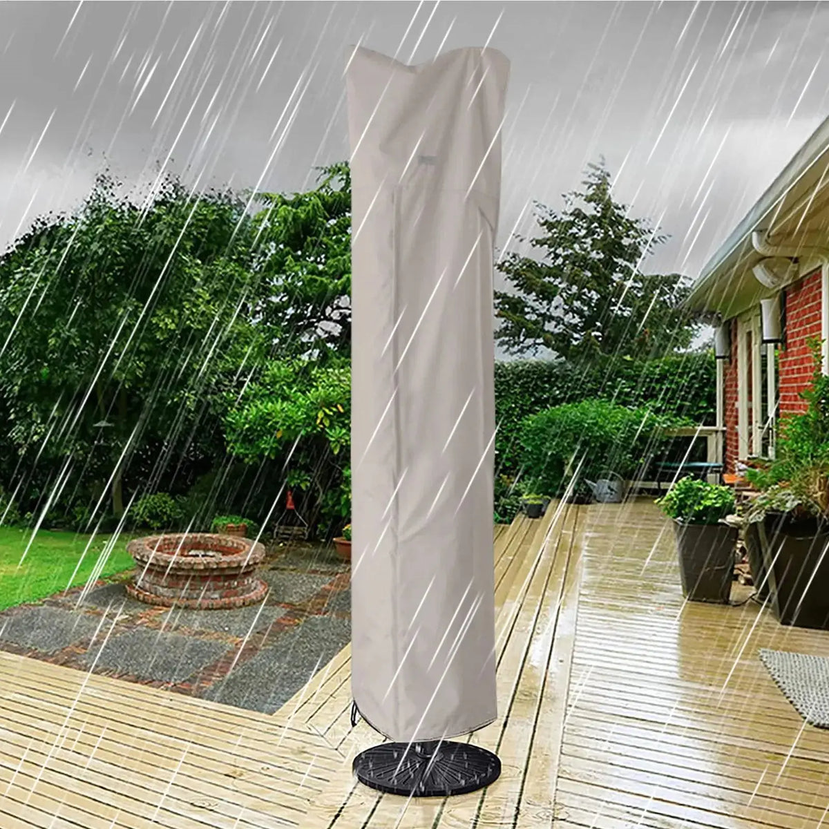 Housse Parasol Déporté Oxford UVPROTECT Housse de France