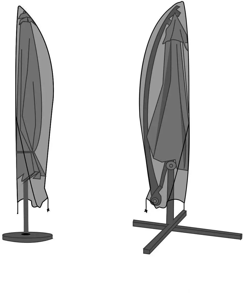 Housse Parasol Imperméable Noir **PARAPLUV** Housse de France