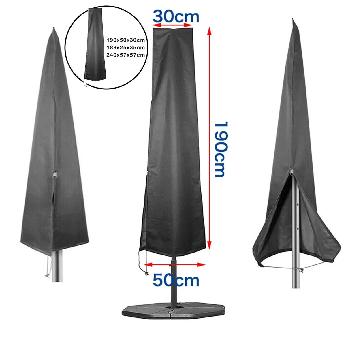 Housse Parasol Imperméable ZELINA Housse de France