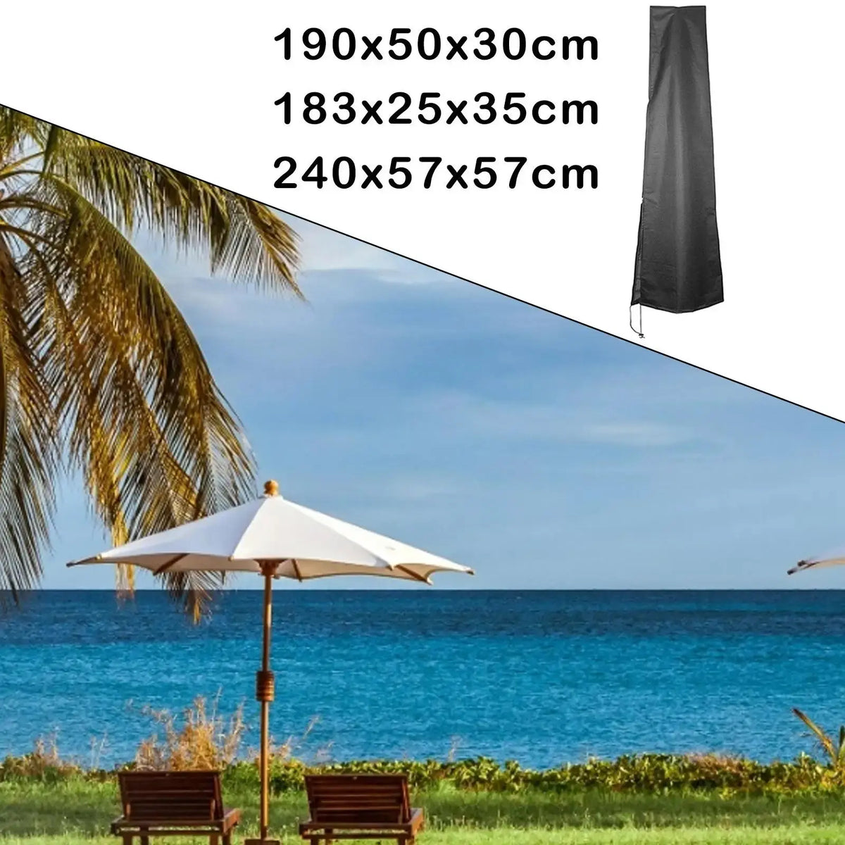 Housse Parasol Imperméable ZELINA Housse de France