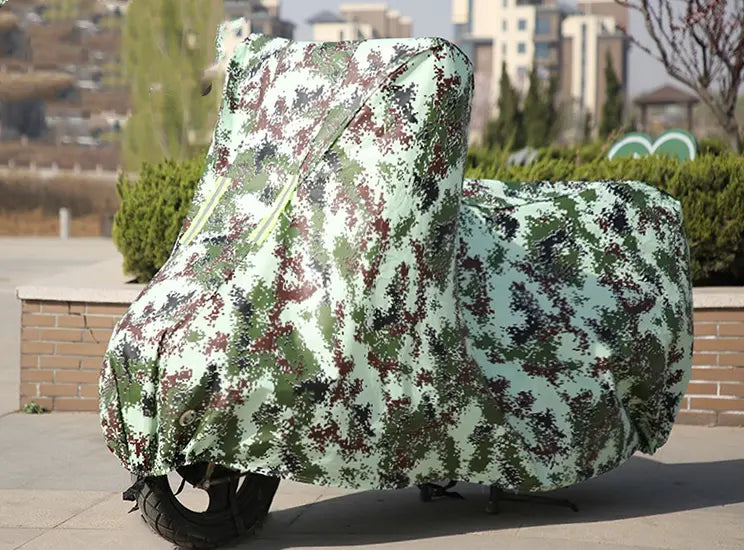 Housse Pour Moto Nylon **PROTECTA** Green-M
