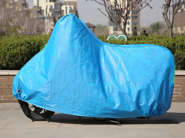 Housse Pour Moto Nylon **PROTECTA** blue-S