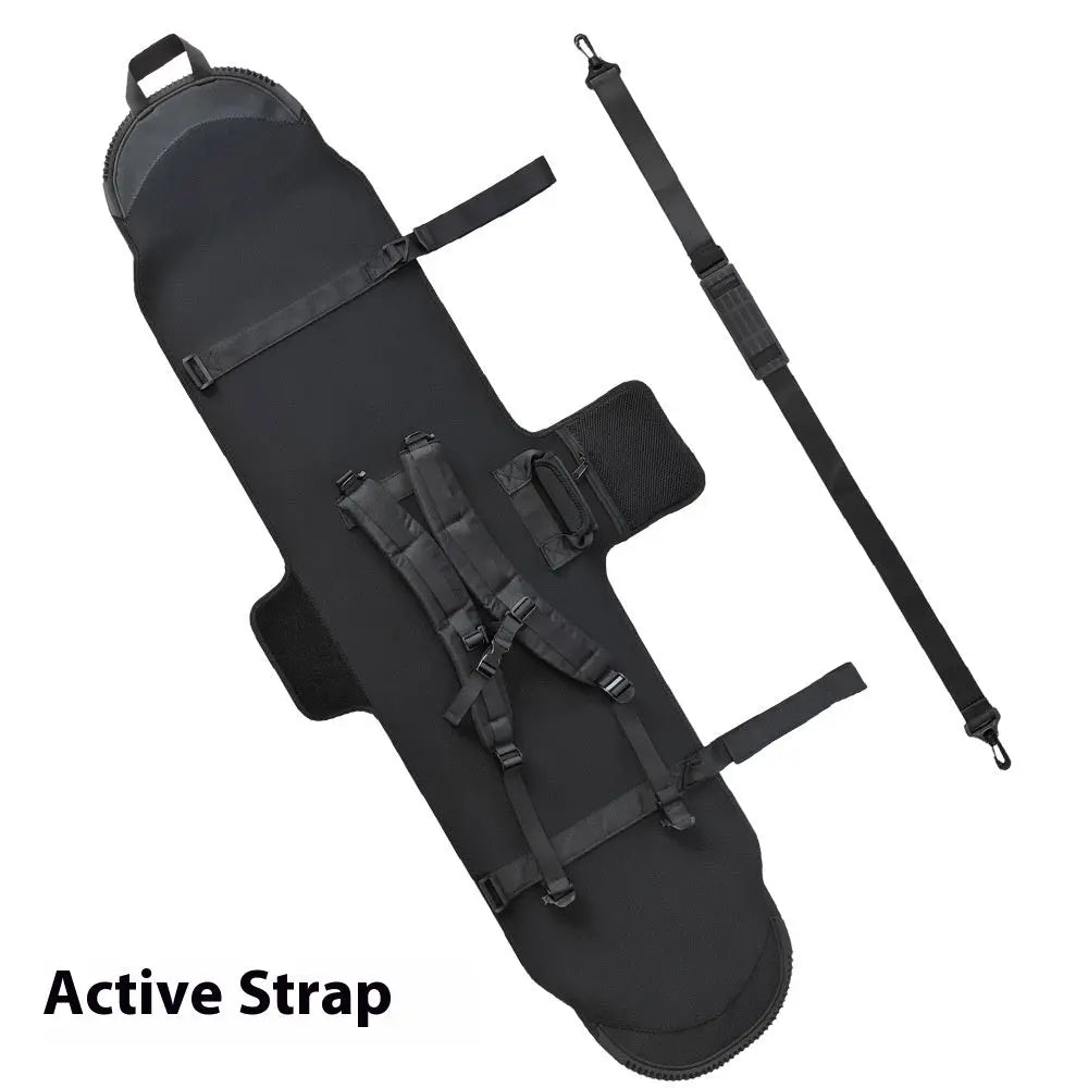 Housse Pour Ski Velcro Durable SKIDON Black-154CM Backpack