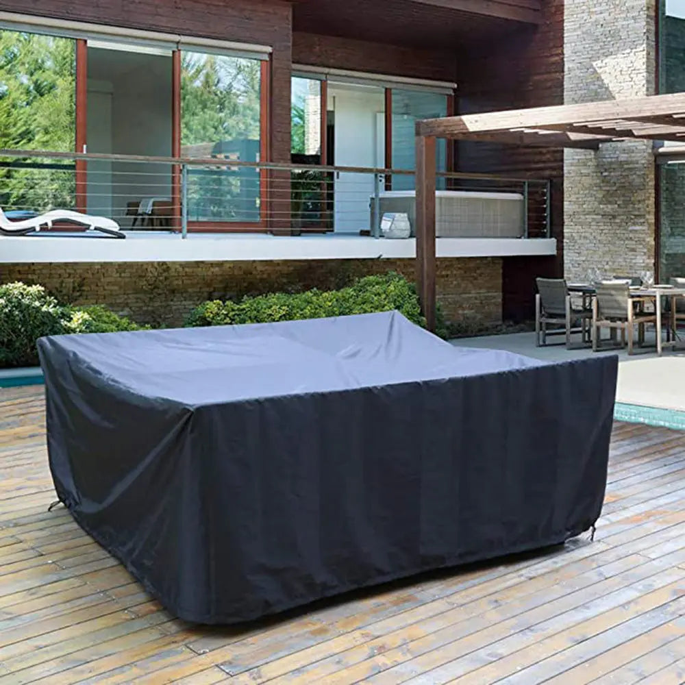 Housse Pour Table Imperméable AURION Black-123X61X72cm