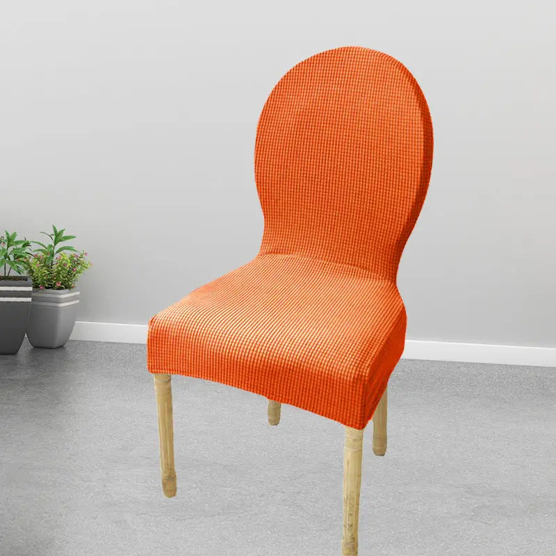 Housse Protection Chaise Élastique VELOXA Orange-Same Style Universal