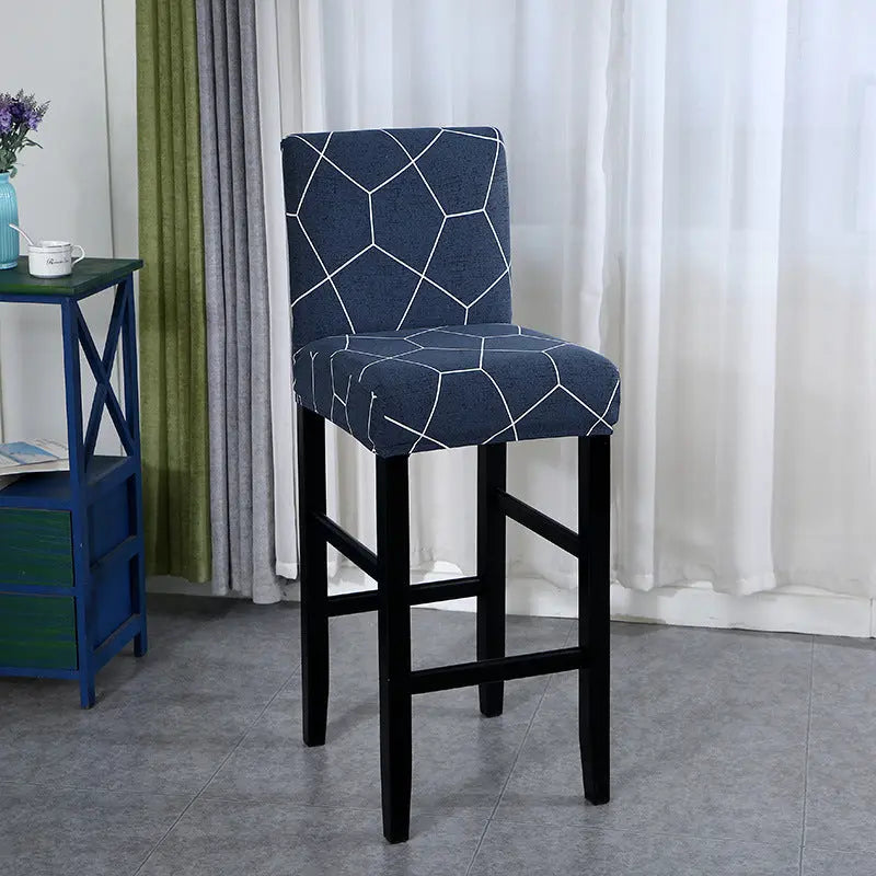 Housse Protection Chaise Extensible MAGEO Football grid