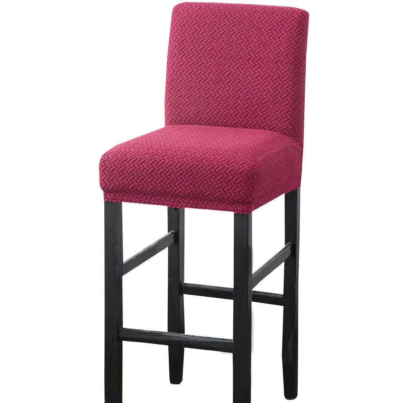 Housse Protection Chaise Extensible STYLER Wine Red-39x35CM