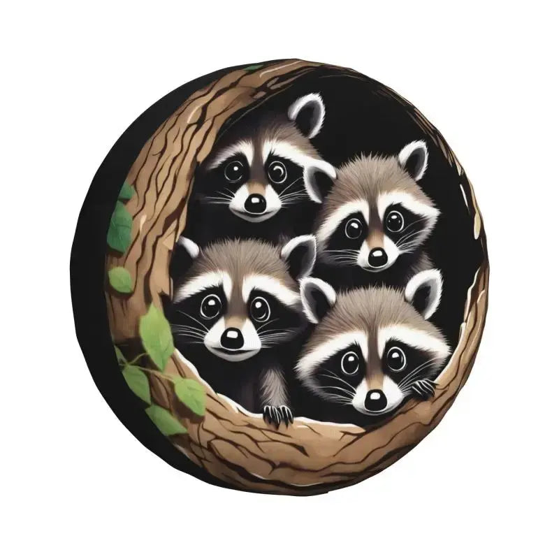 Housse Roue Secours Polyester RACOON Housse de France