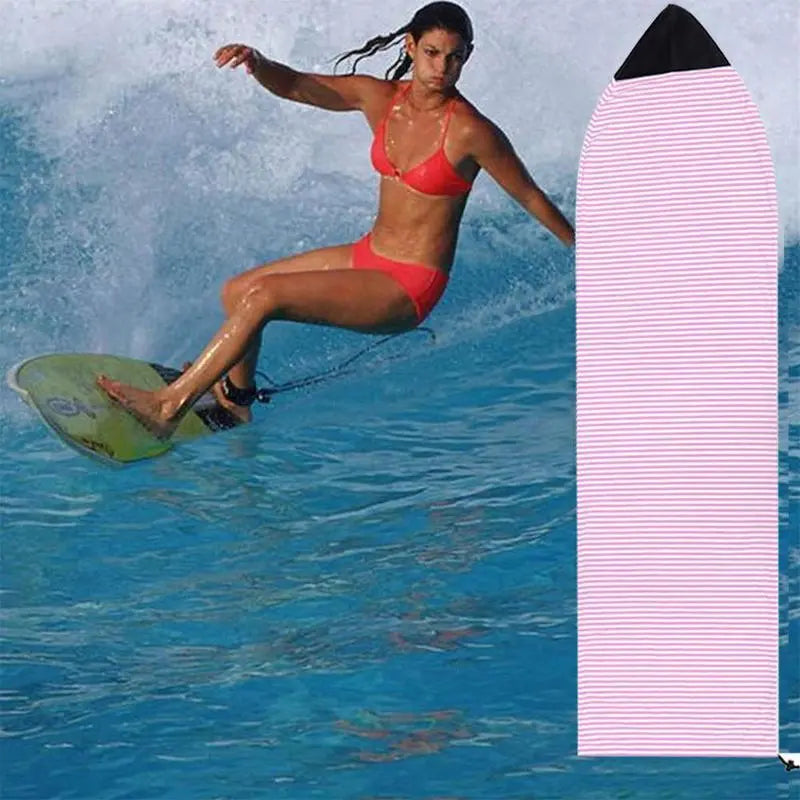 Housse Snowboard Rayée Polyester ZIVOR Pink-200x50