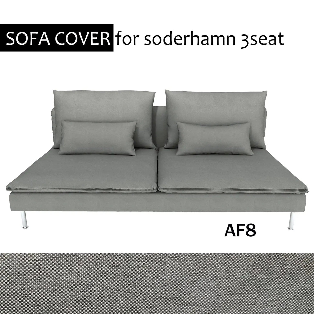 Housse Soderhamn Moderne CREZIA Housse de France
