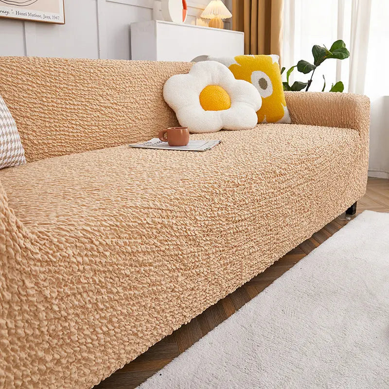 Housse Soderhamn Moderne Polyester EVOLI Linen Yellow-Three