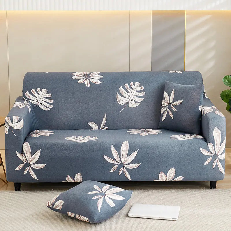 Housse Soderhamn Polyester Stretch COVERA Angle leaf-1Seater