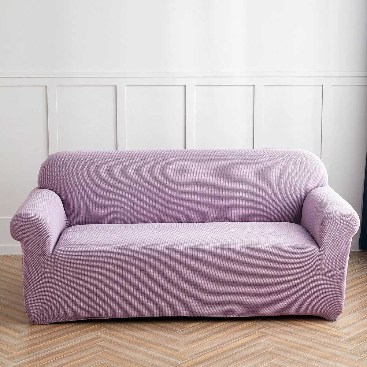 Housse Soderhamn Velours Extensible CORVELIA Moon Purple-145To180CM