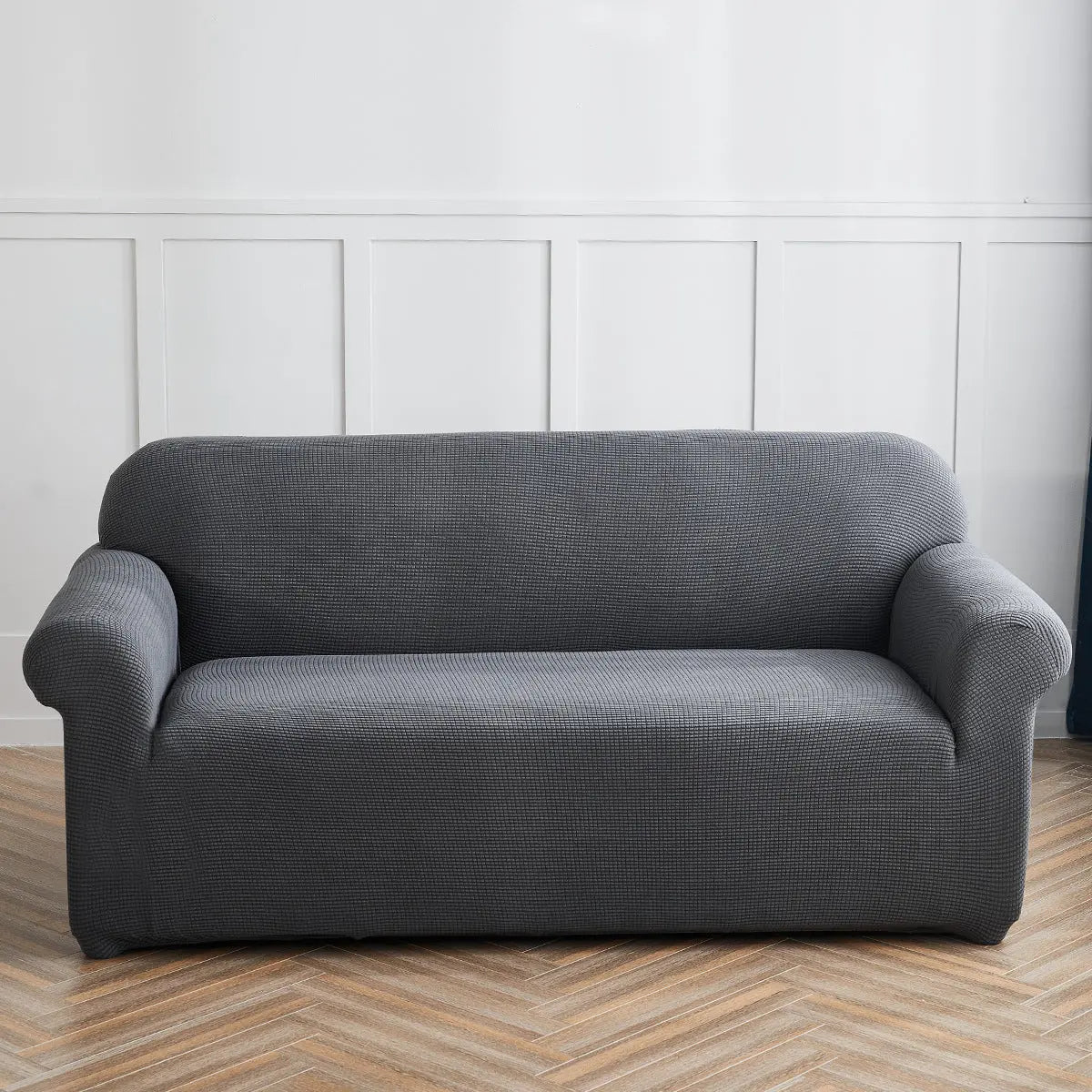Housse Soderhamn Velours Extensible CORVELIA Middle East Gray-90To140CM