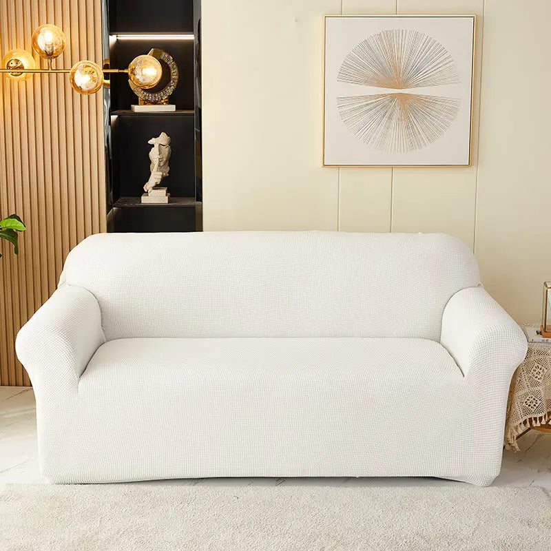 Housse Soderhamn Velours Extensible CORVELIA White-185To230CM