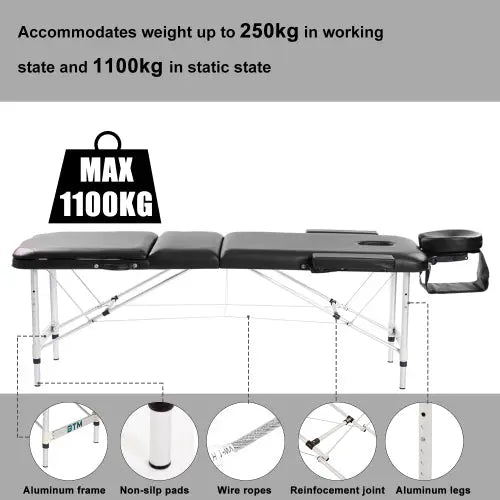 Housse Table De Massage Aluminum Confort LORMI