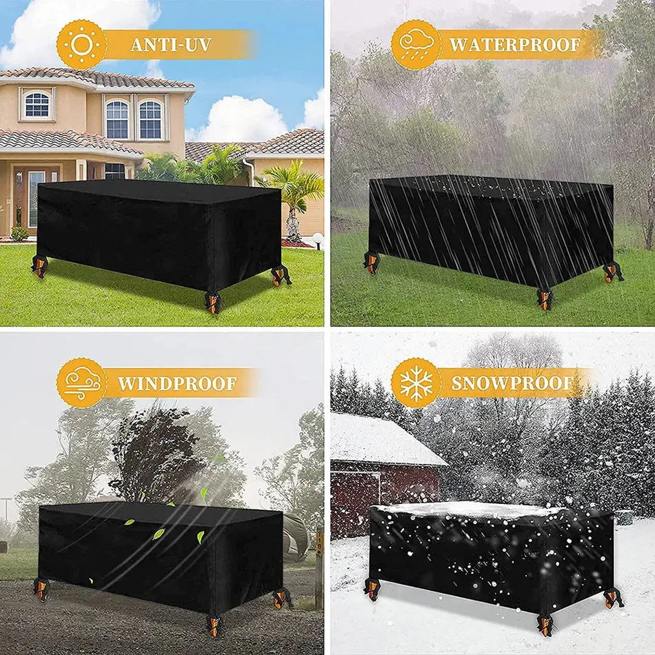 Housse Table Jardin Imperméable OXFORDIA Housse de France