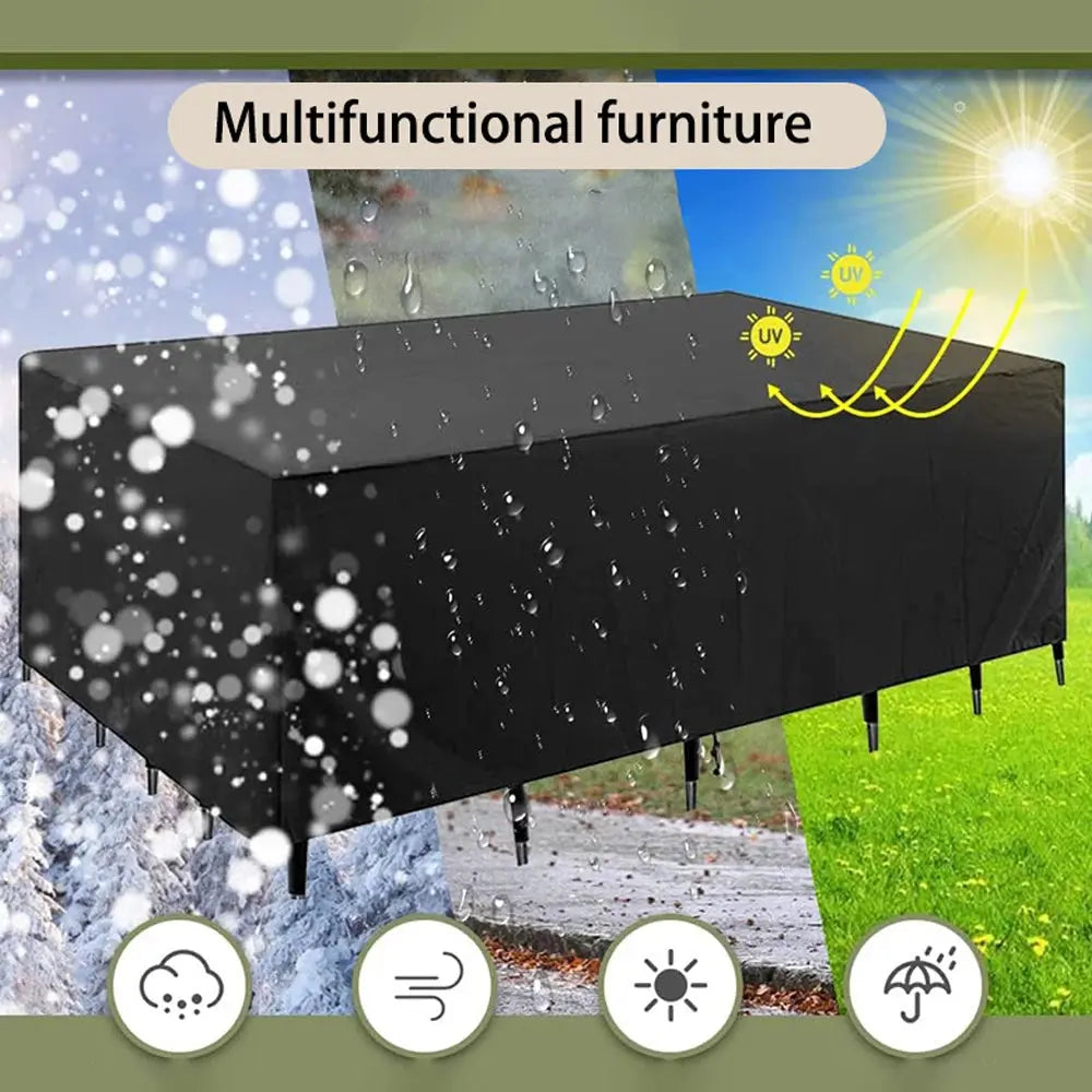 Housse Table Jardin Imperméable SHIVO Housse de France