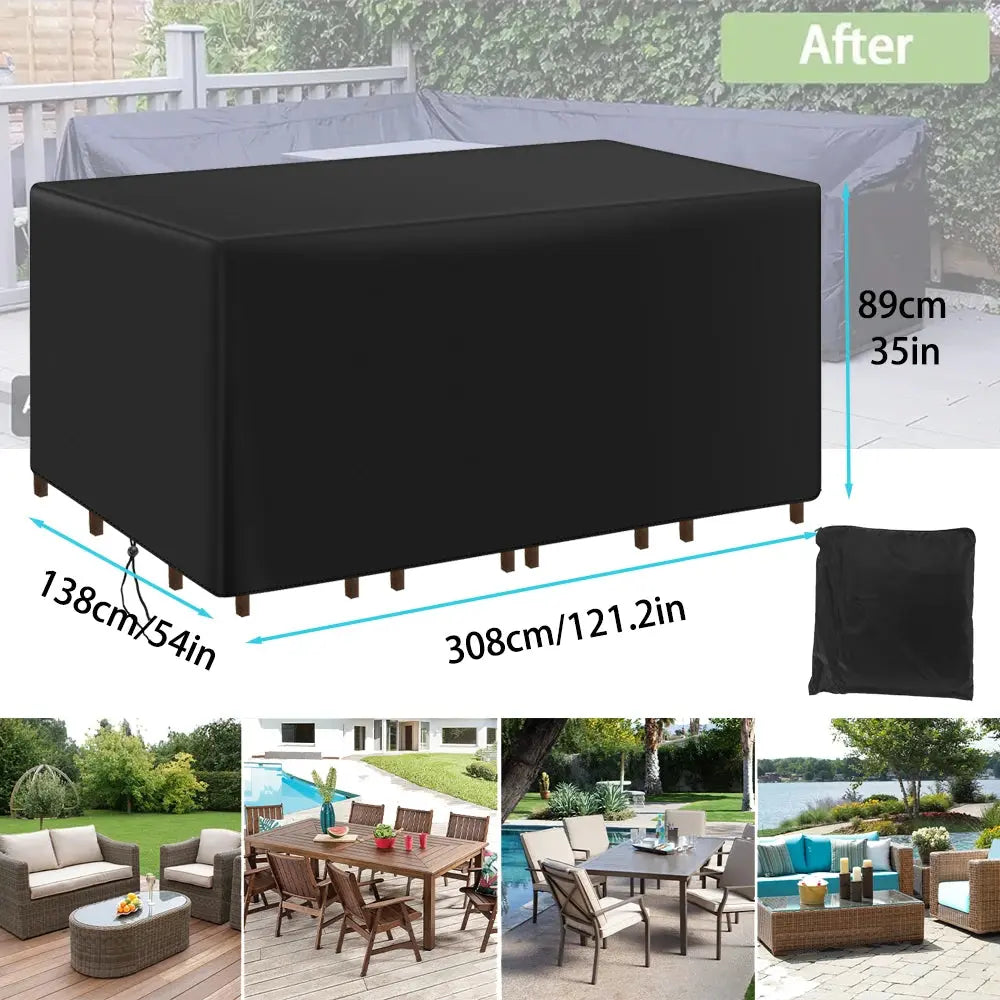Housse Table Jardin Imperméable SHIVO Housse de France
