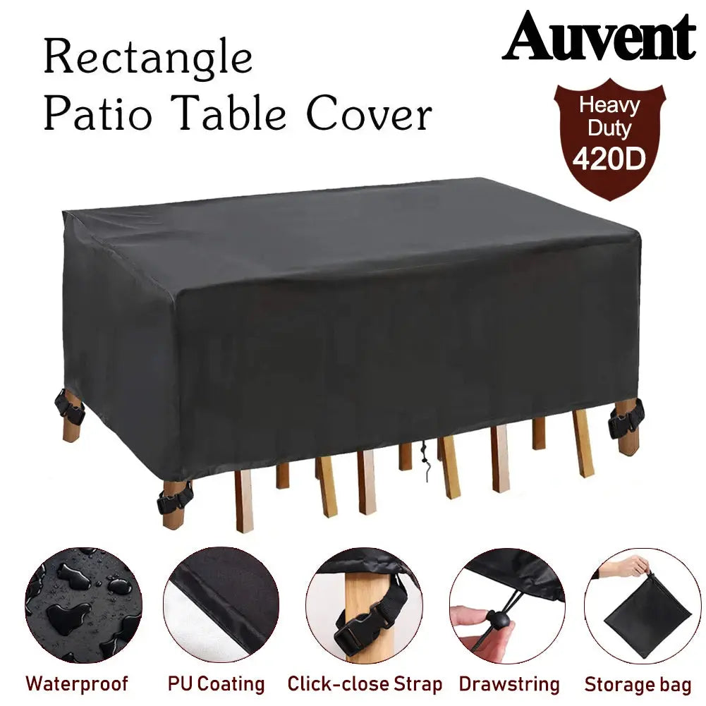 Housse Table Jardin Imperméable SOLVIN Housse de France