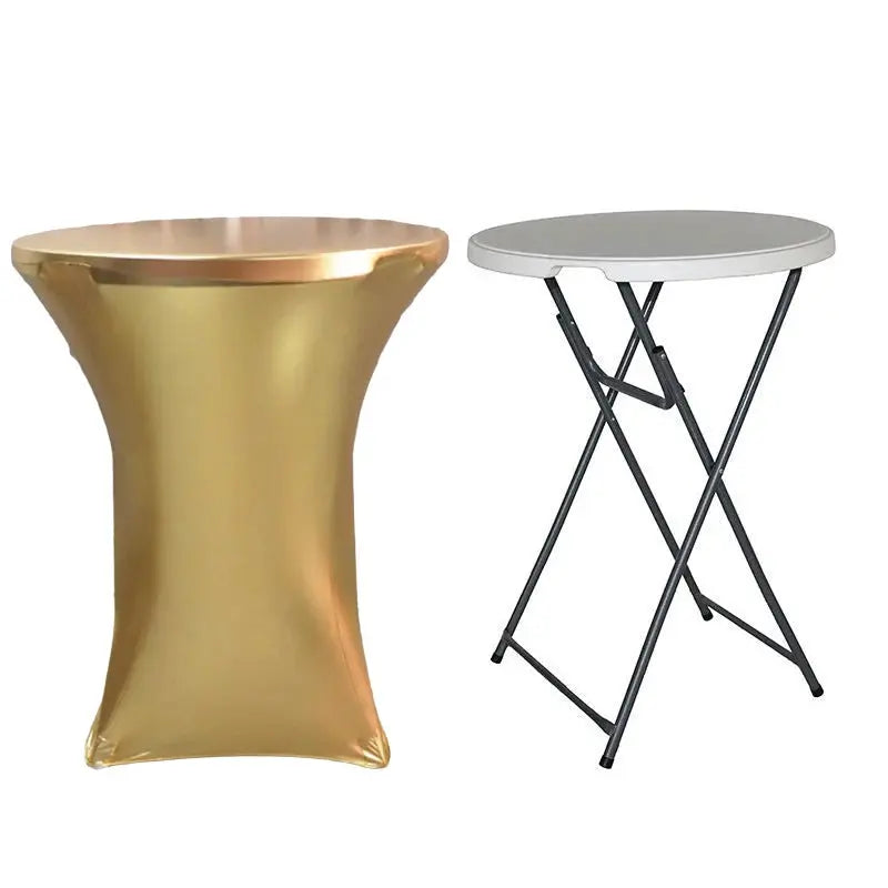 Housse Table Mange Debout Métallique Extensible LUMENO Housse de France