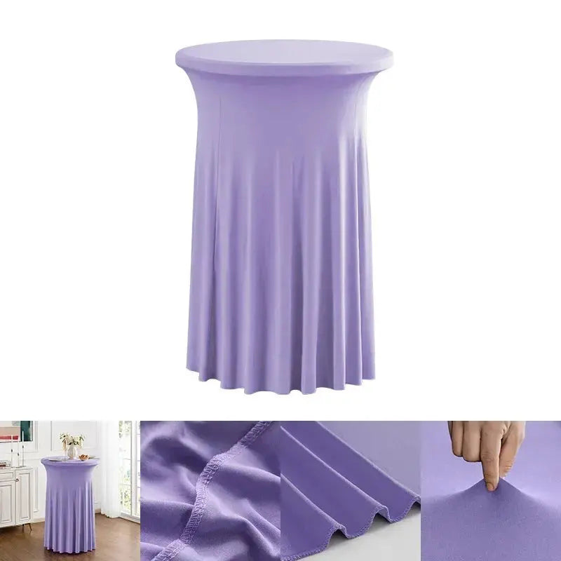 Housse Table Mange Debout Moderne LUMINA Housse de France
