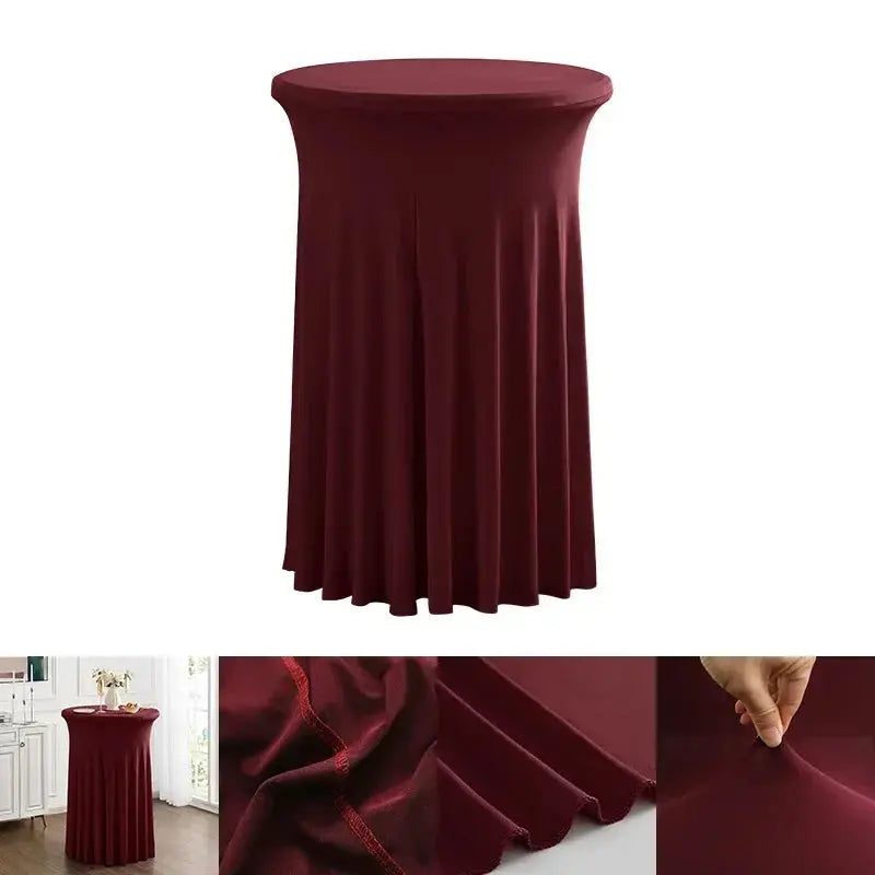 Housse Table Mange Debout Moderne LUMINA Housse de France