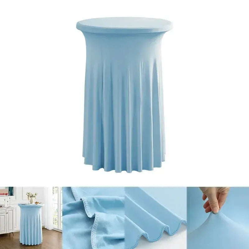 Housse Table Mange Debout Moderne LUMINA Housse de France