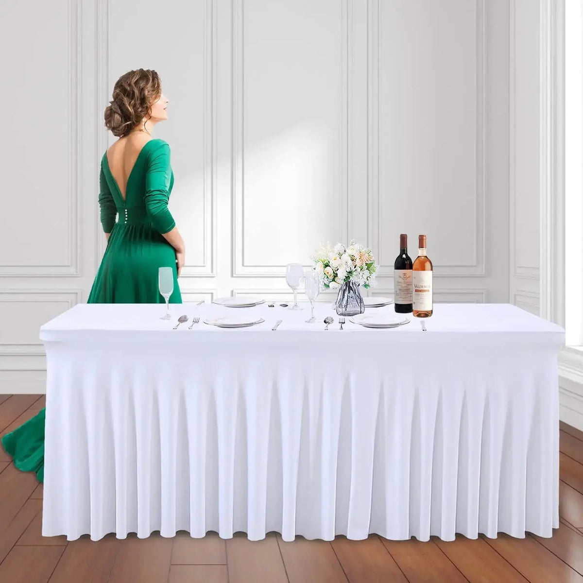 Housse Table Mange Debout Spandex Résistante FESTINA Housse de France
