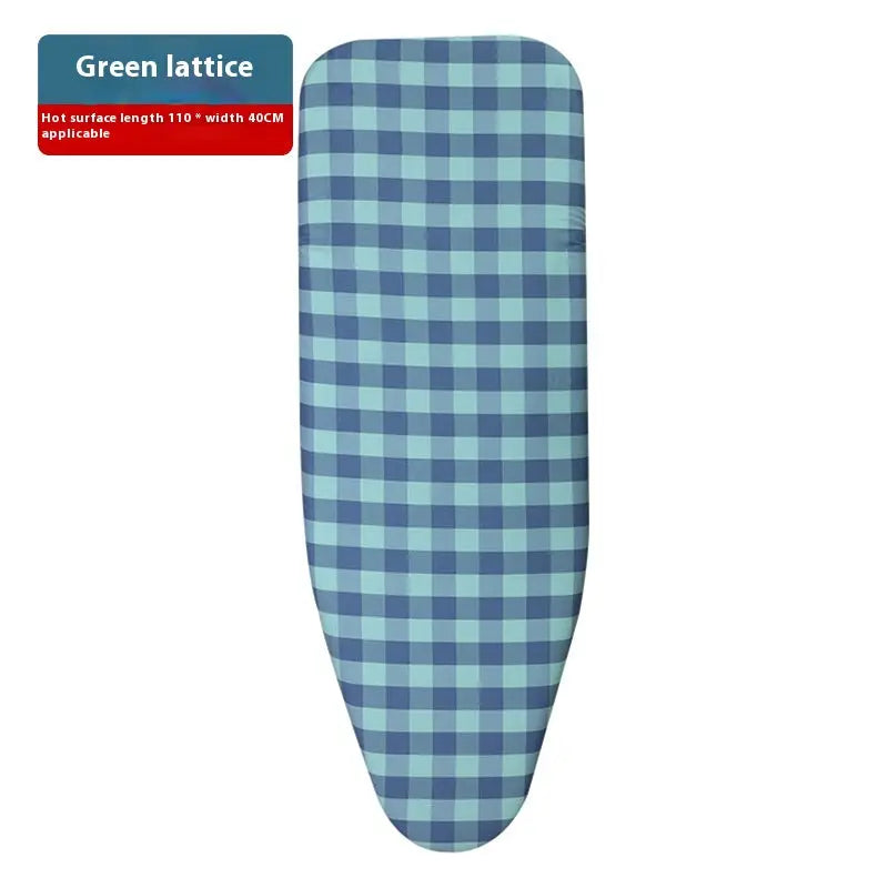 Housse Table Repassage Isolation Thermique THERMILIO Green Grid Large Plate Cover