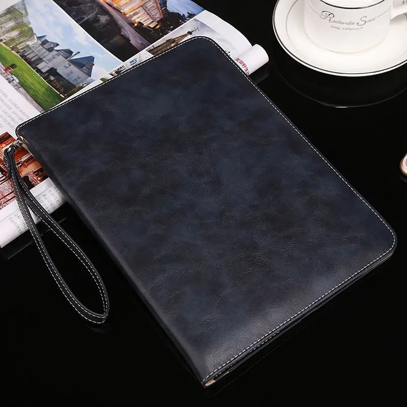 Housse Tablette Imitation Cuir SOMELIA Sapphire-New iPad