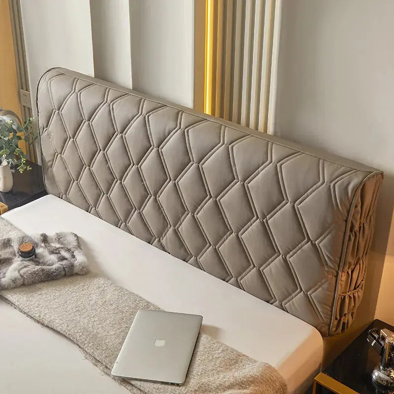 Housse Tête de Lit Cuir Luxueux TREDIA Housse de France