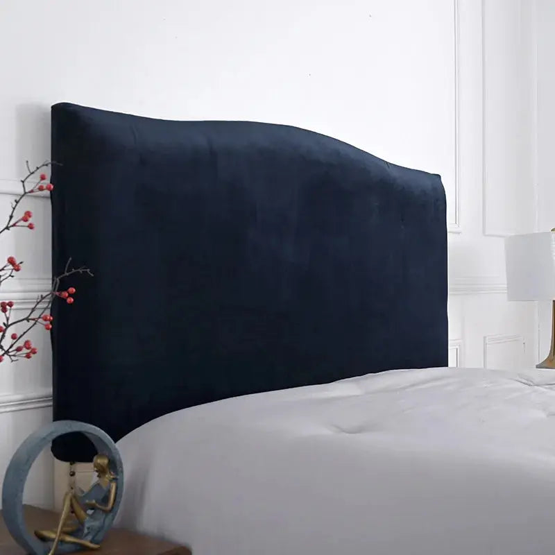 Housse Tête de Lit Velours Élastique VELUNA Housse de France