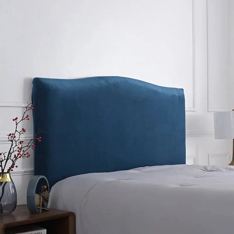 Housse Tête de Lit Velours Élastique VELUNA Housse de France
