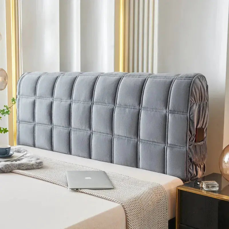 Housse Tête de Lit Velours Luxe ULTRAQUILT Housse de France