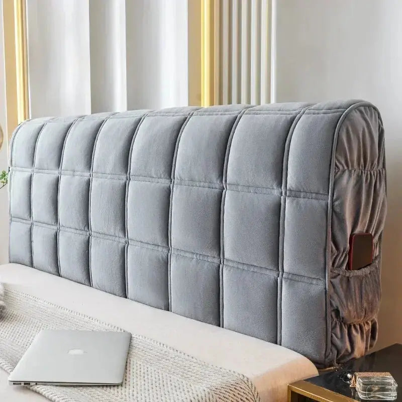 Housse Tête de Lit Velours Luxe ULTRAQUILT Housse de France