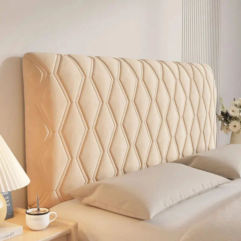 Housse Tête de Lit Velours Luxo Housse de France
