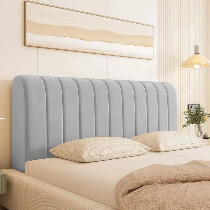 Housse Tête de Lit Velours Luxo Housse de France