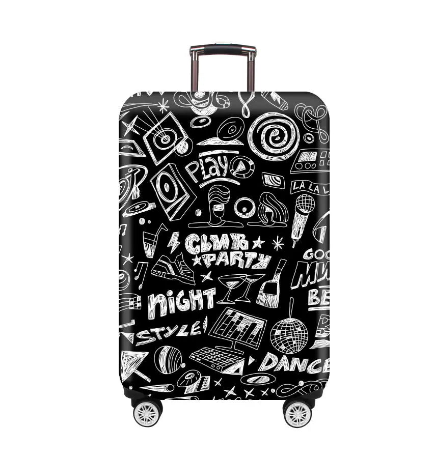 Housse Valise Élastique Résistante ASLAN Carnival Party-S