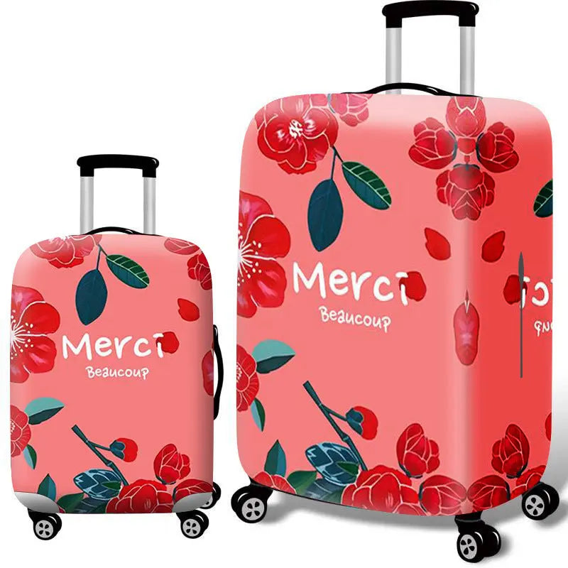Housse Valise Polyester Résistante CATRUX Camellia-XL