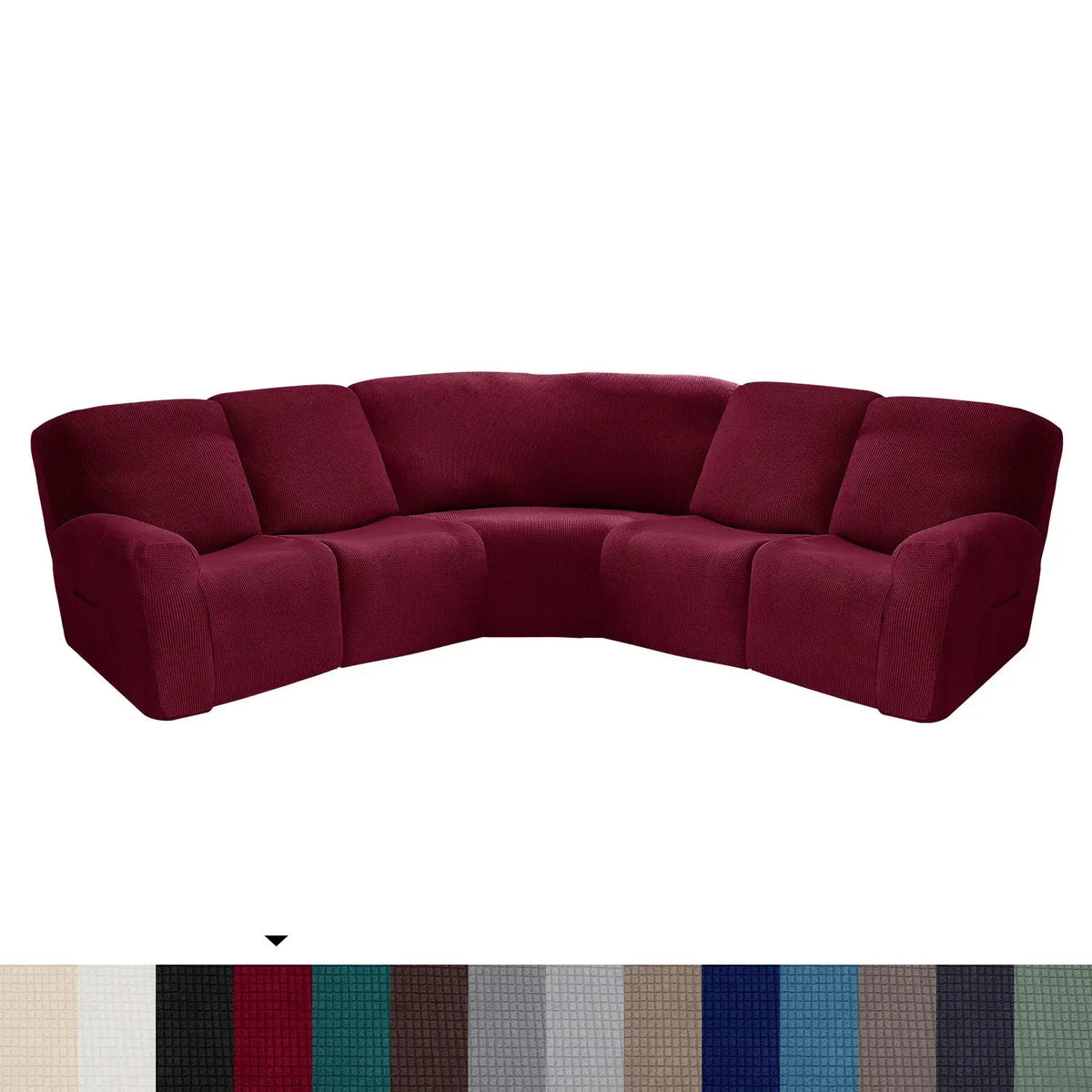 Housse canapé d'angle 5 Places DECOFLEX Housse de France