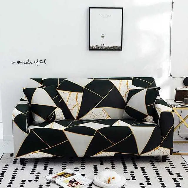 Housse canapé d'angle NEOONA, couverture intégrale pour mobilier Housse De France