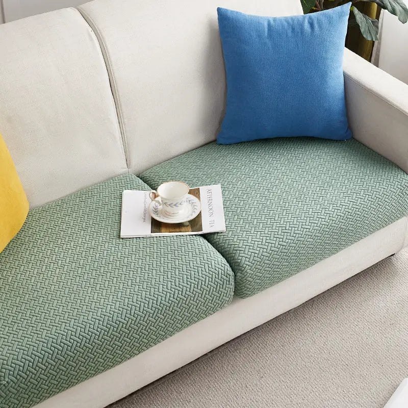 Housse Assise Canapé Extensible BRIVINE Green-M