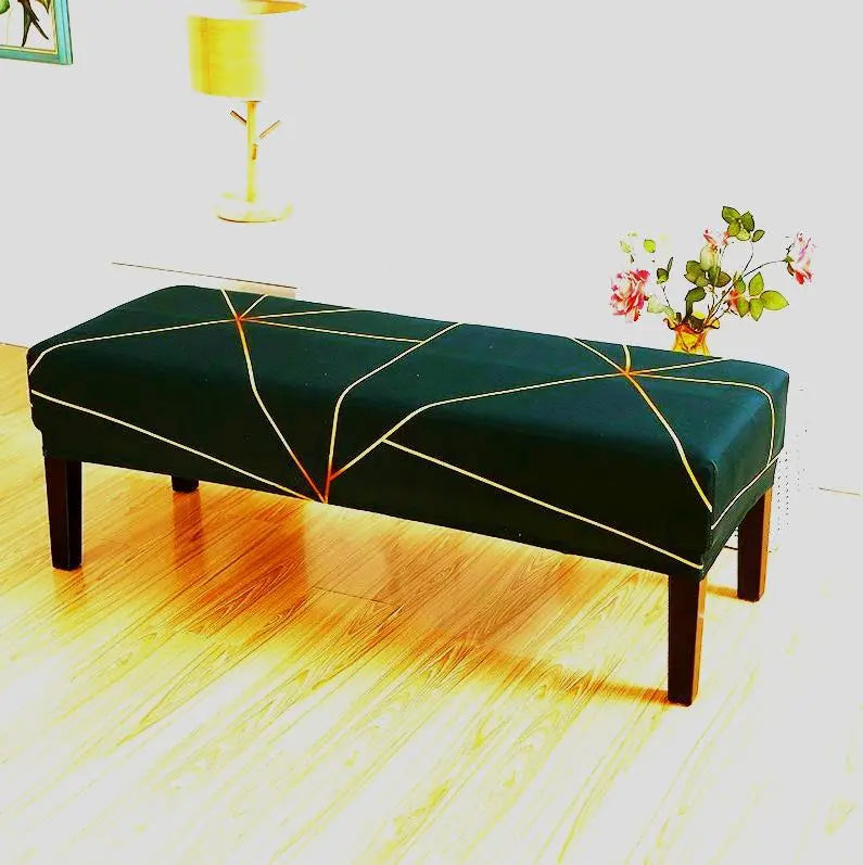 Housse de Banquette Extensible HEXA Colorful-95 × 35 × 30cm