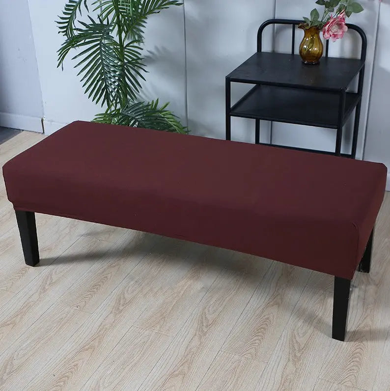 Housse de Banquette Extensible HEXA Coffee-75 × 85 × 30cm
