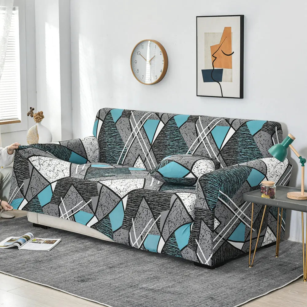 Housse de Canapé Extensible GEOFEATHER