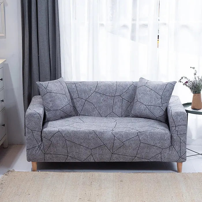Housse de Canapé Extensible GEOFORM A Piece Of Prosperity-190to230 Three seat