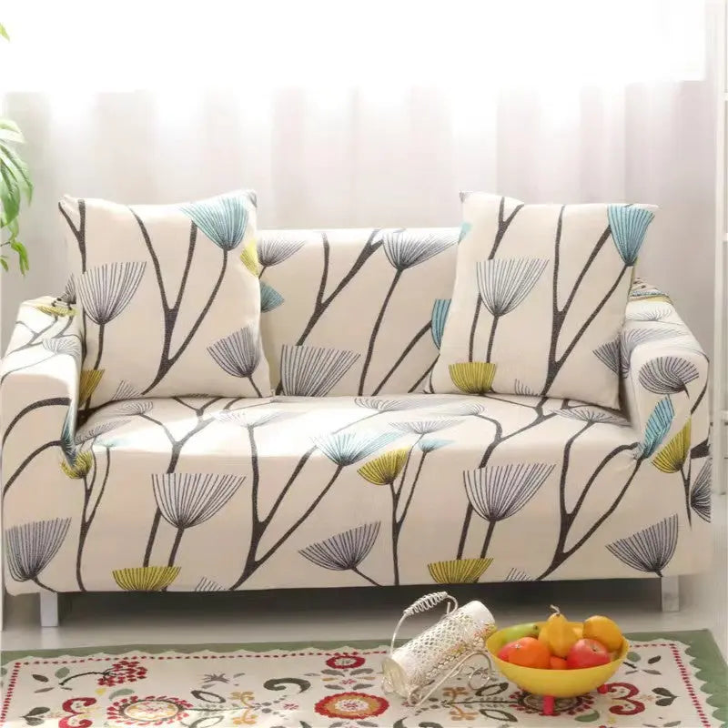 Housse de Canapé Extensible GEOFORM Dandelion-90to140 Single Seat