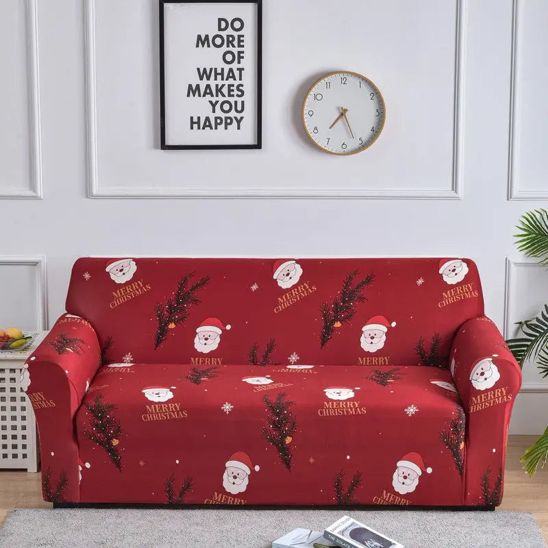 Housse de Canapé Extensible GEOFORM Santa Claus-190to230 Three seat