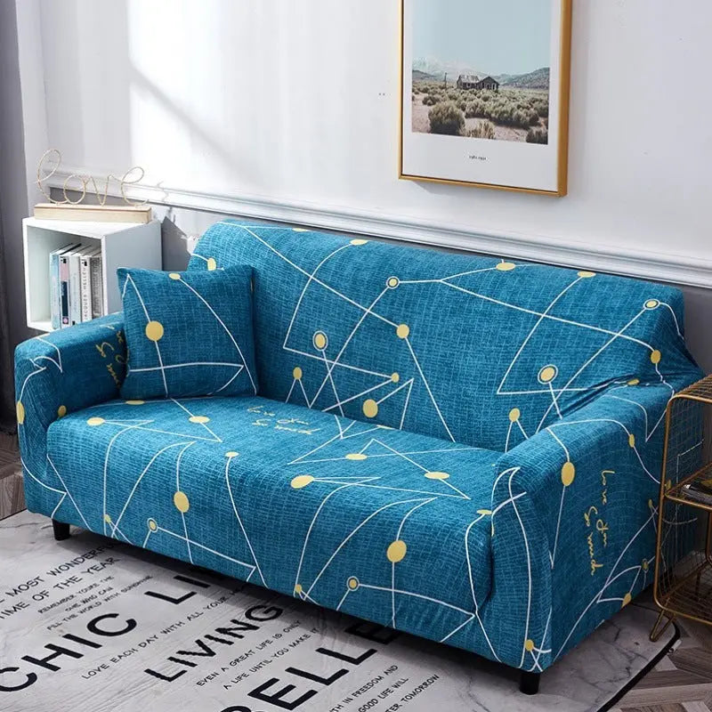 Housse de Canapé Extensible LORNA Burgundy-235to 300cm